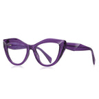 Tortoise Sculpted Cat Eye Blue Light Blocking Glasses