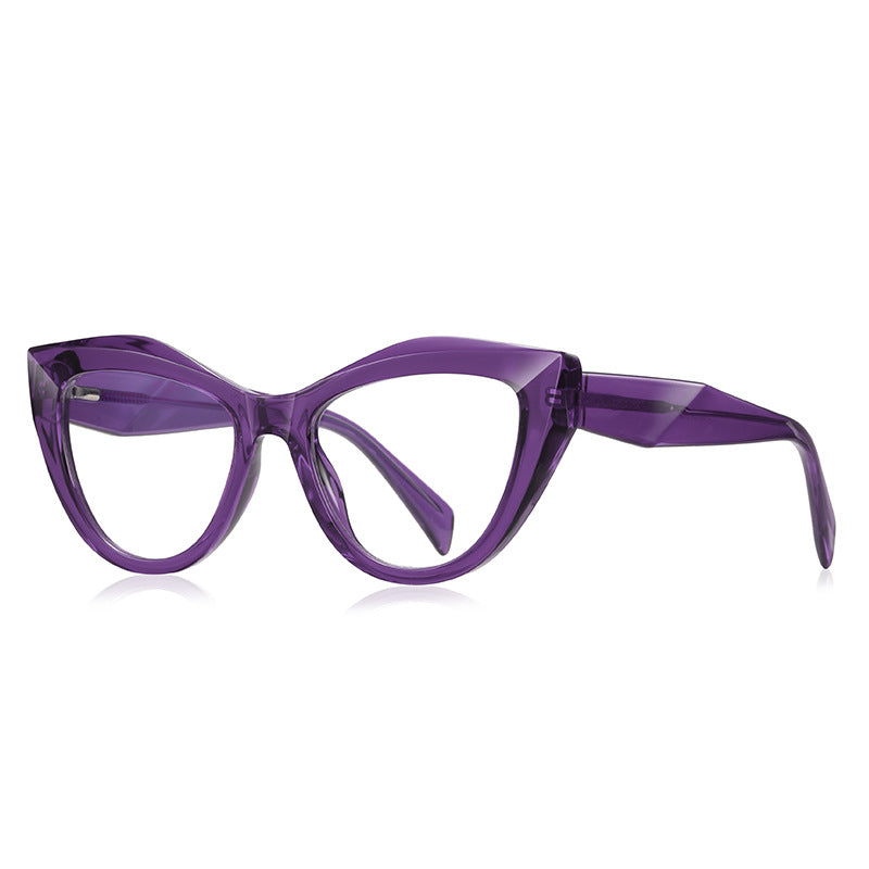Tortoise Sculpted Cat Eye Blue Light Blocking Glasses