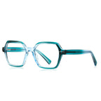 Hexagon Square Blue Light Blocking Glasses