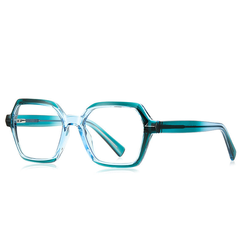 Hexagon Square Blue Light Blocking Glasses