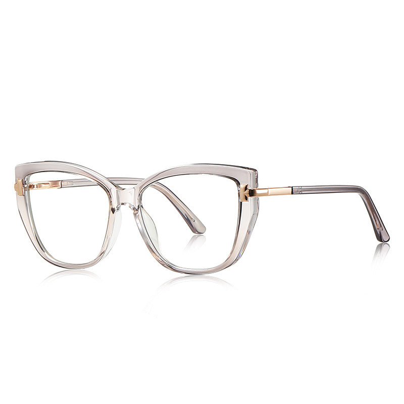 T-Bar Butterfly Blue Light Blocking Glasses in Smoke Grey