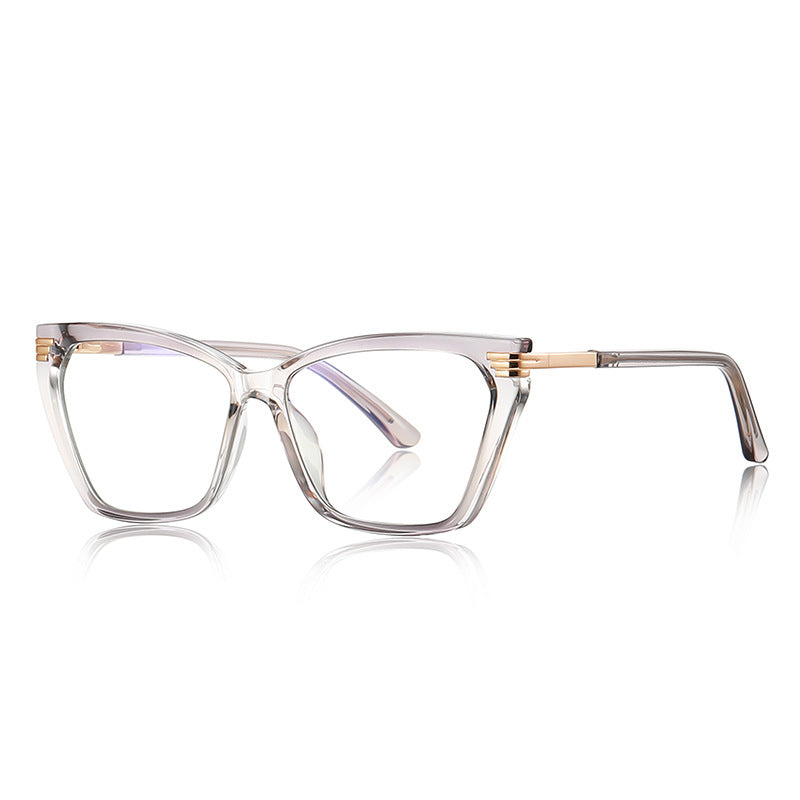 Tiered Hinge Square Blue Light Blocking Glasses in Smoke Grey