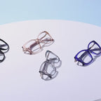 Dual-Wire Butterfly Blue Light Blocking Glasses