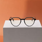 Crown Panto Blue Light Blocking Glasses