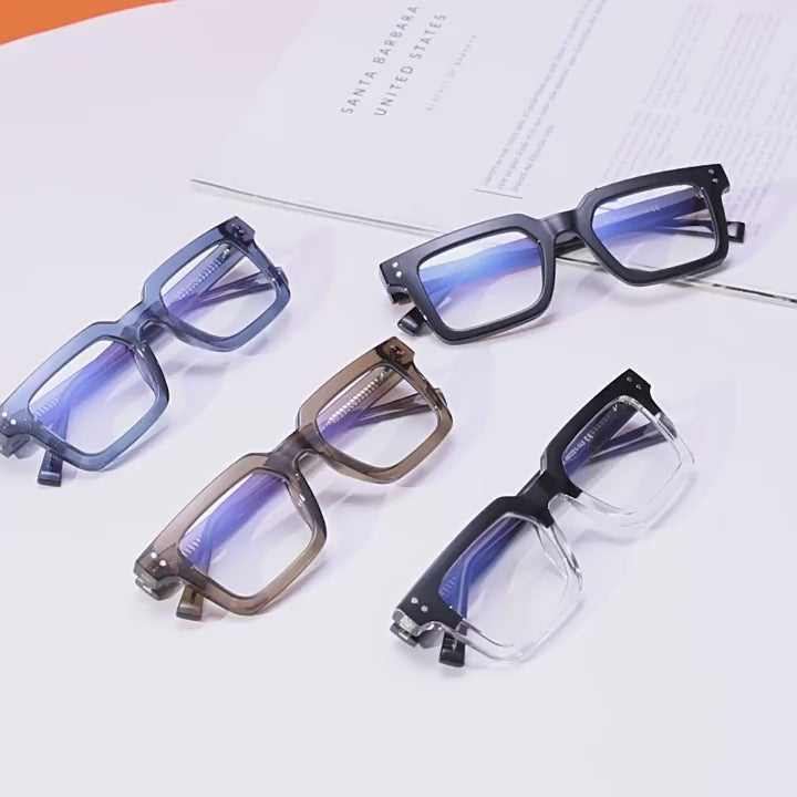 Thick Classic Wayfarer Blue Light Blocking Glasses