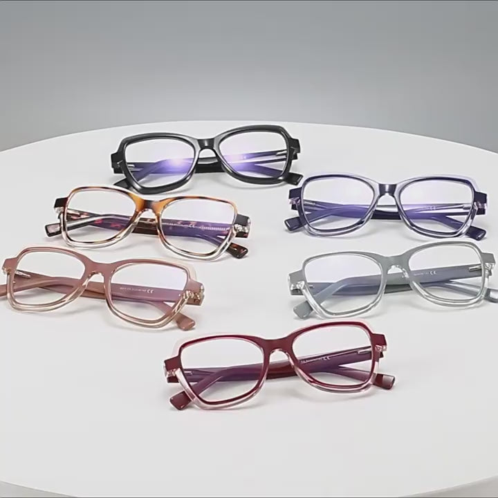 Layered Butterfly Blue Light Blocking Glasses