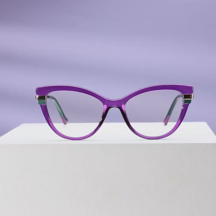 Modern Cat-Eye Blue Light Glasses