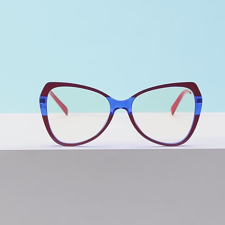 Winged Butterfly Blue Light Blocking Glasses