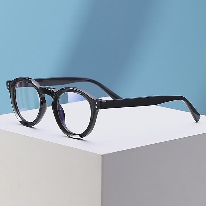 Classic Round Blue Light Blocking Glasses