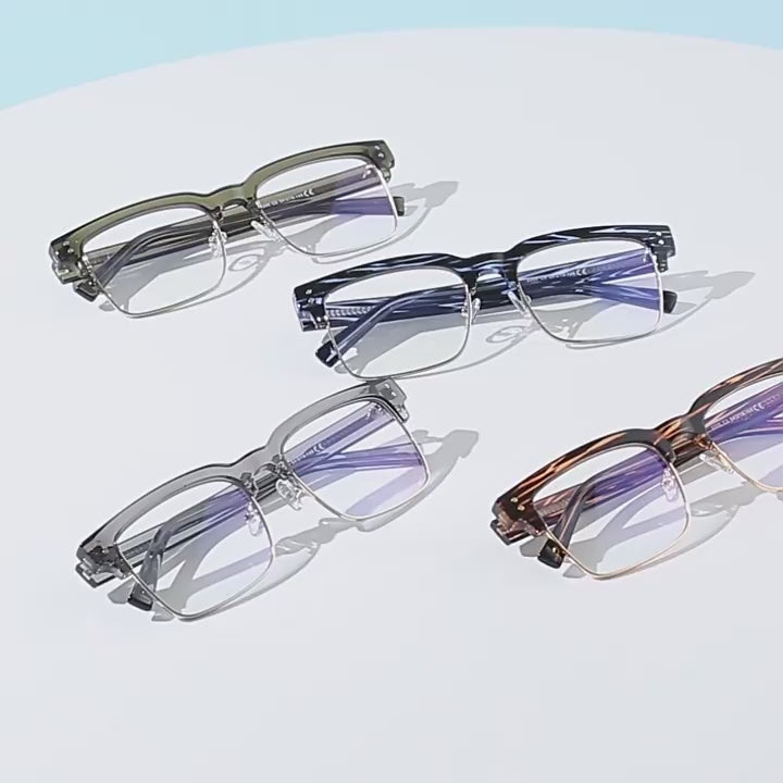 Classic Browline Blue Light Blocking Glasses
