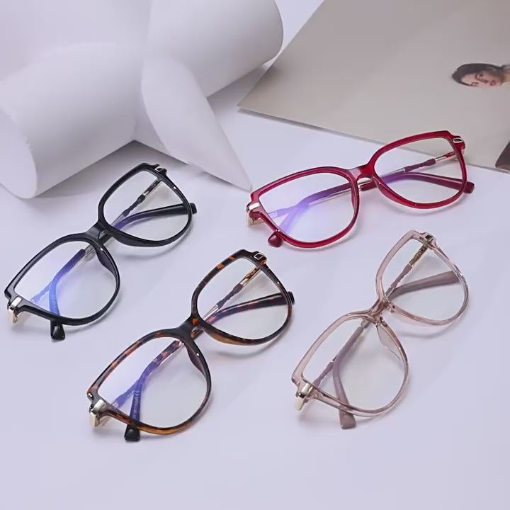 Oversized Butterfly Blue Light Blocking Glasses