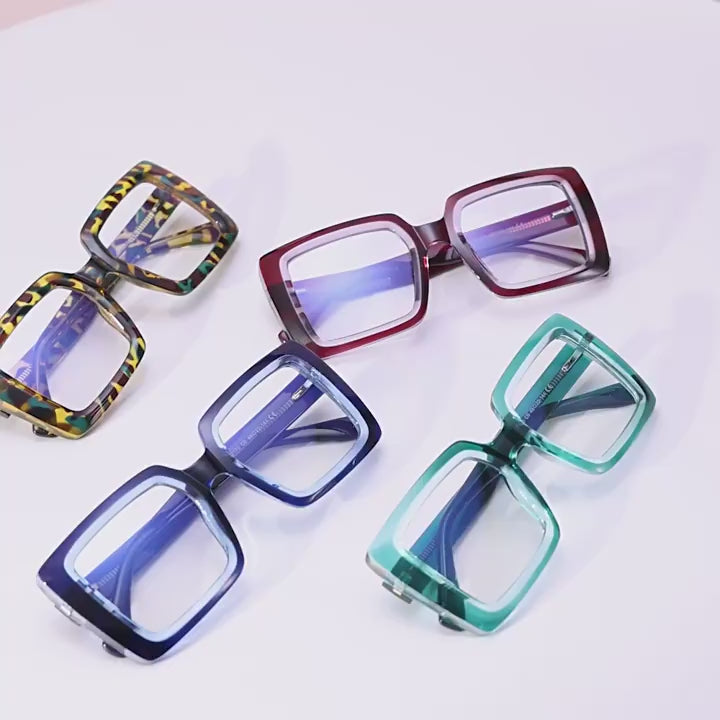 TR90 Blue Light Blocking Glasses with Spring Hinge