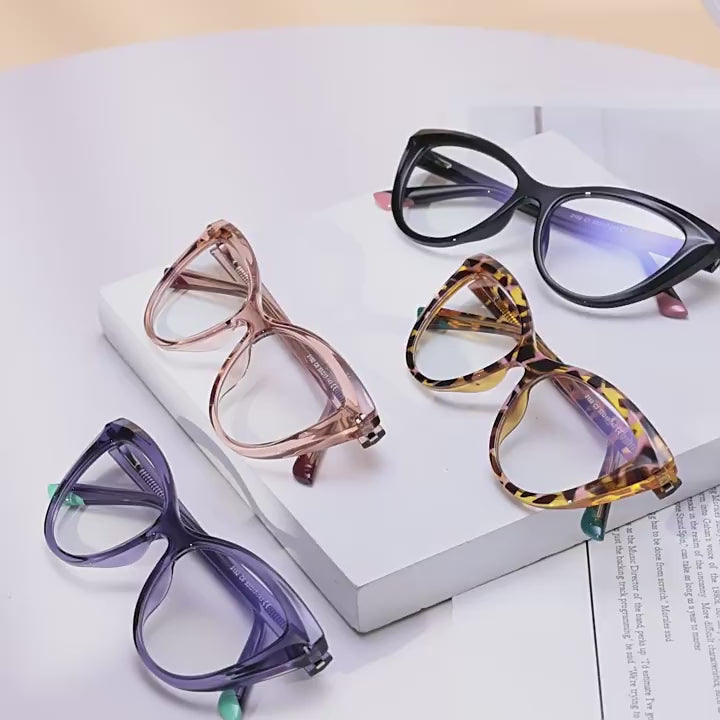 Chic Cat-Eye Blue Light Glasses