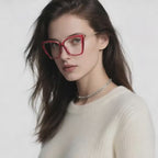 Gold Browbar Butterfly Blue Light Blocking Glasses
