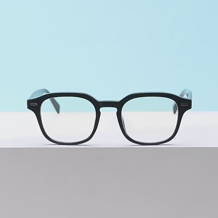 Bar Rivet Square Blue Light Blocking Glasses
