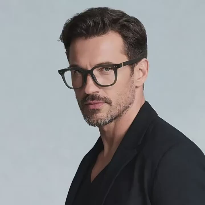 Retro Square Blue Light Blocking Glasses
