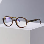 Thick Round Blue Light Blocking Glasses