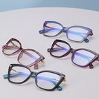 Tapered Pin Butterfly Blue Light Blocking Glasses